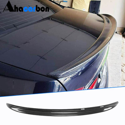 Rear Trunk Spoiler Carbon Fiber V4 for BMW 7 series G11/G12 - image 1