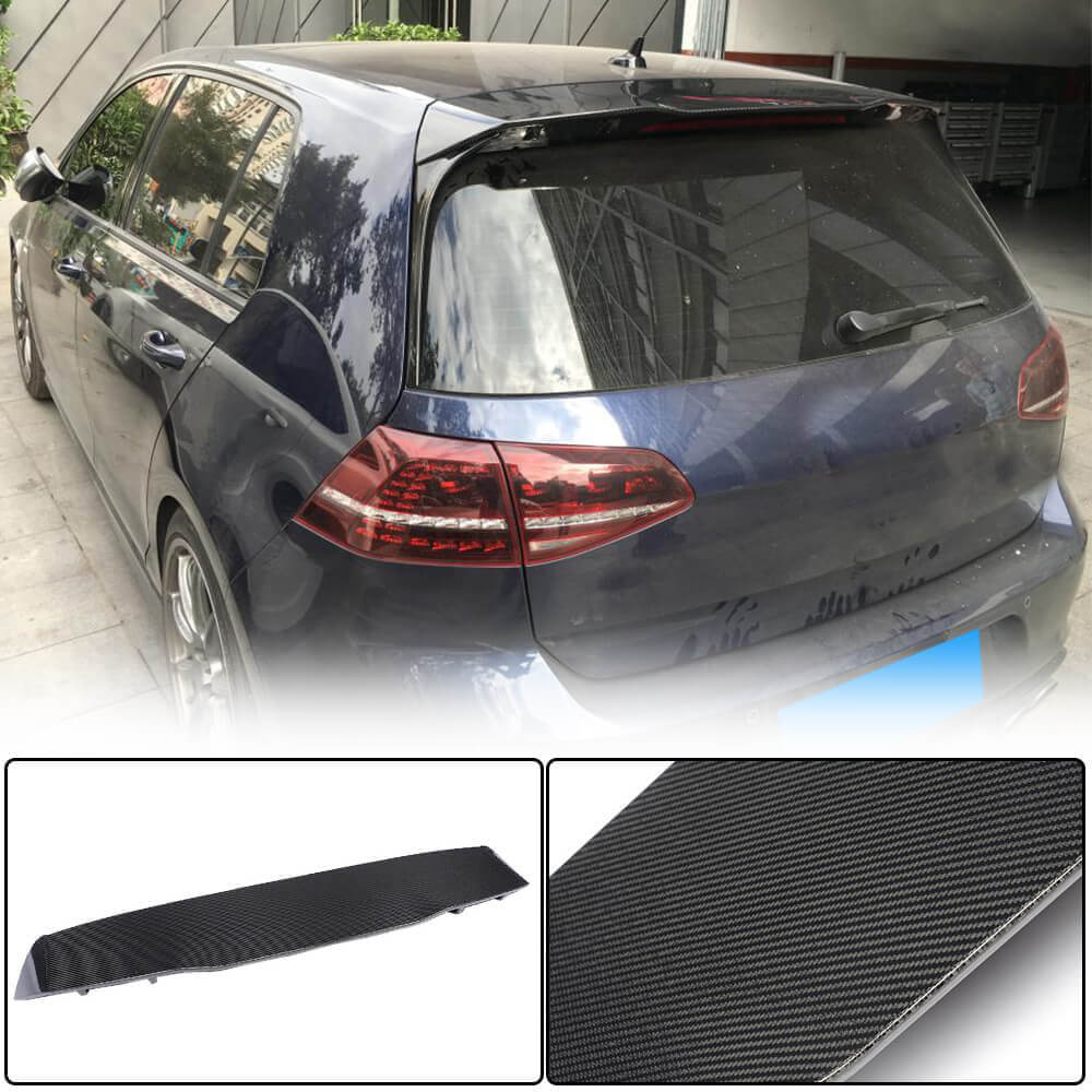 Spoiler V4 (for GTI/R HB, Carbon) for Volkswagen Golf 7/E-Golf 2012-2020 - image 1