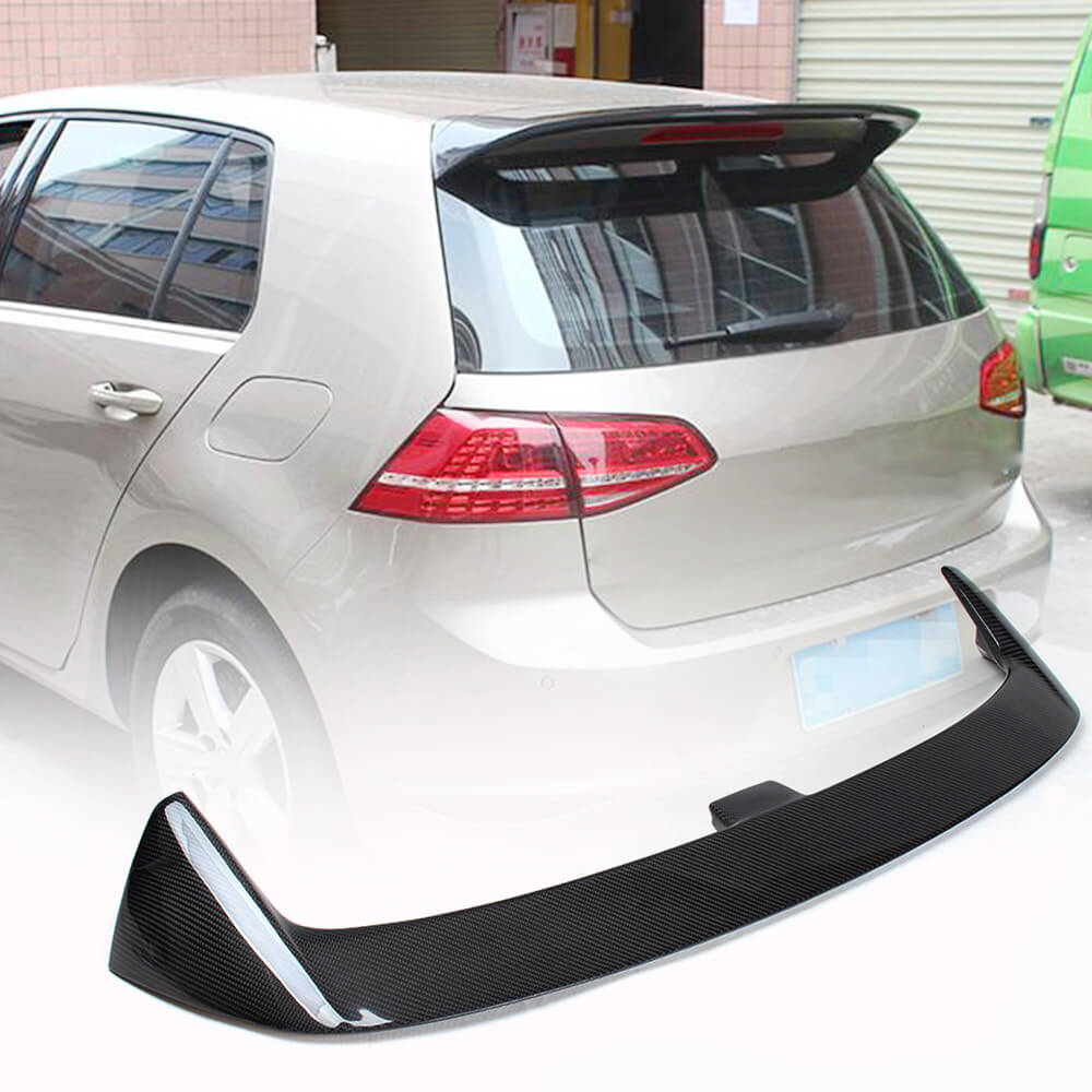 Spoiler V6 (for Base/R-Line HB, Carbon) for Volkswagen Golf 7/E-Golf 2012-2020 - image 1