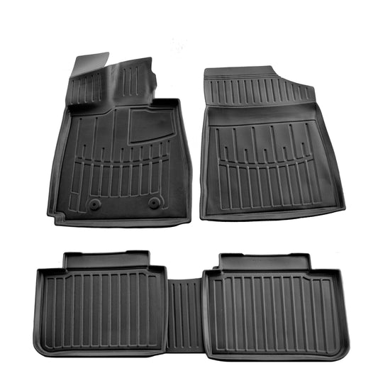 Rubber Floor Mats Stingray 3D (for Han EV, 5 pcs) for BYD Han 2020- - image 1