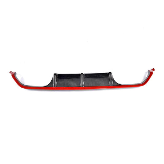Rear Bumper Diffuser Carbon Fiber V9 (for F82/F83) for BMW 4 series F-32 2012-2020 - image 1