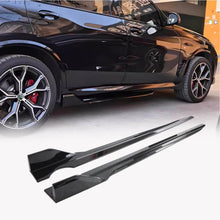 Door sills V3 (Gloss Black) for BMW X5 G05 2019- - image 1