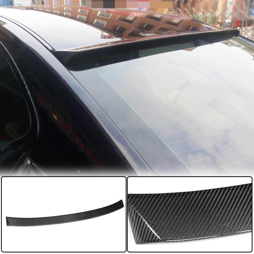 V1 Rear Window Spoiler (for Q50, Carbon) for Infiniti Q50/Q60 2013-2024 - image 1