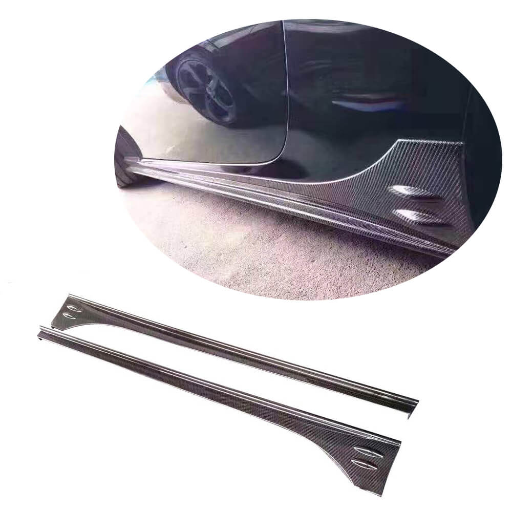 Side Skirts V3 (Carbon) for Subaru BRZ 2012-2021 - image 1