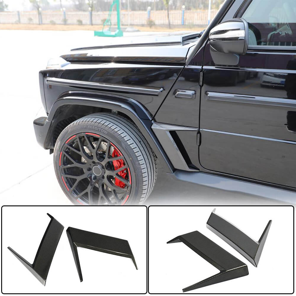 Carbon Front Fender Covers for Mercedes G сlass W463 2018-2024 - image 1
