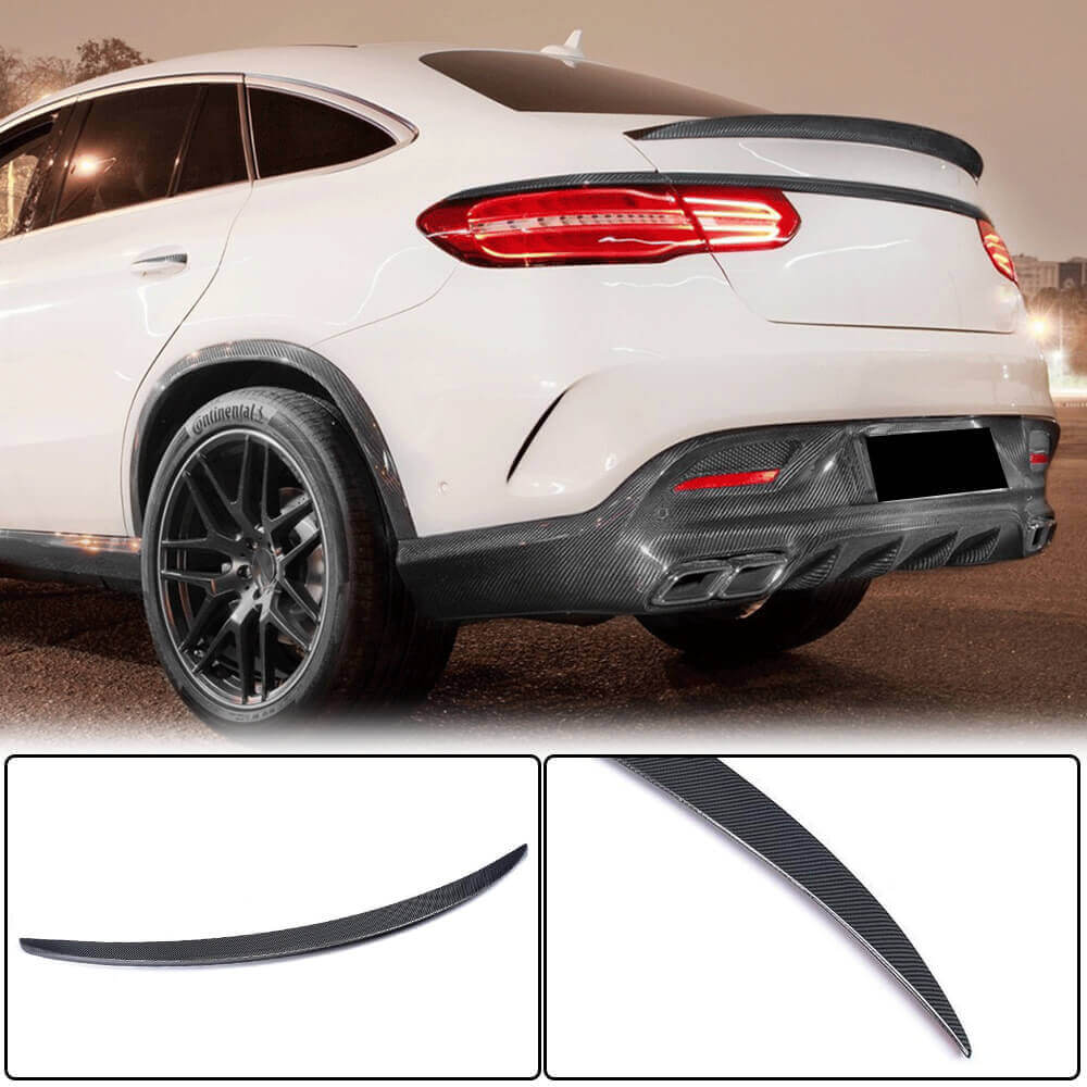 Spoiler V2 (Carbon) for Mercedes GLE coupe C292 2015-2019 - image 1