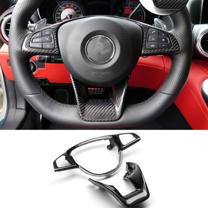 Steering Wheel Cover Carbon for Mercedes C-сlass W205 2014-2021 - image 1