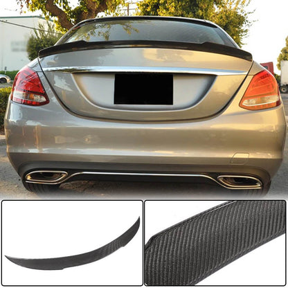 Spoiler V12 (for SD 2015-2021, Carbon) for Mercedes C-class W205 2014-2021 - image 1