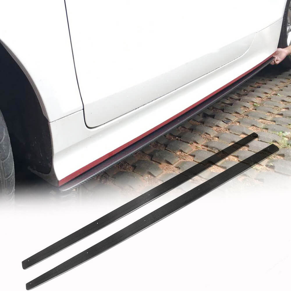 Side Skirts V2 (Carbon) for Audi ТТ 2006-2014 - image 1