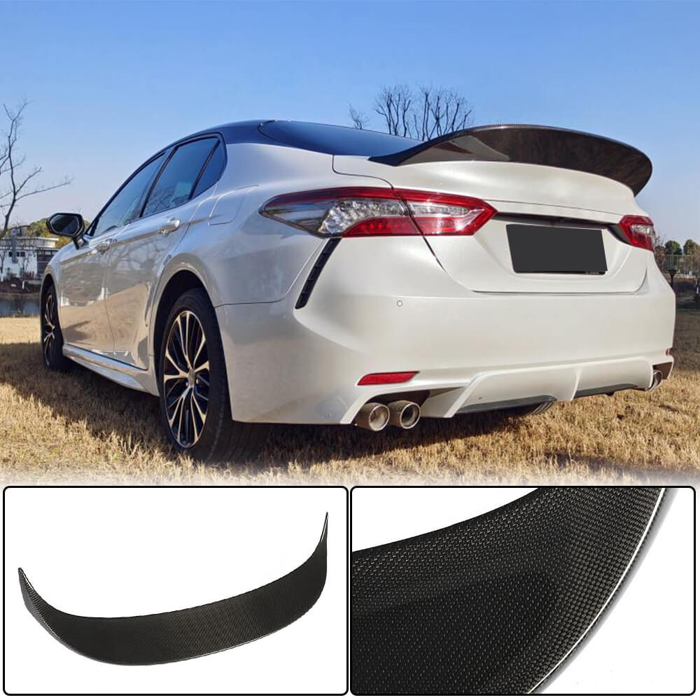 Spoiler V2 (Carbon) for Toyota Camry 2018-2023 - image 1
