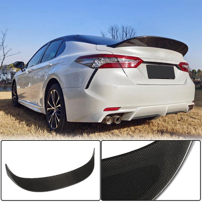 Spoiler V2 (Carbon) for Toyota Camry 2018-2023 - image 1
