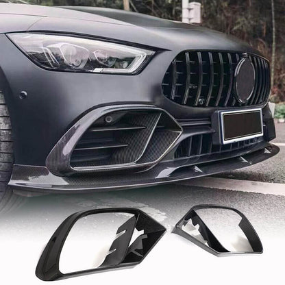 Bumper inserts (for GT43/GT50/GT53 2018-2022, Carbon) for Mercedes AMG GT 4 X290 - image 1