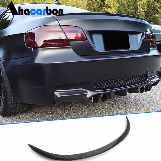 Rear Trunk Spoiler Carbon Fiber V7 (SD) for BMW 3 series E-90/91/92/93 2005-2011 - image 1