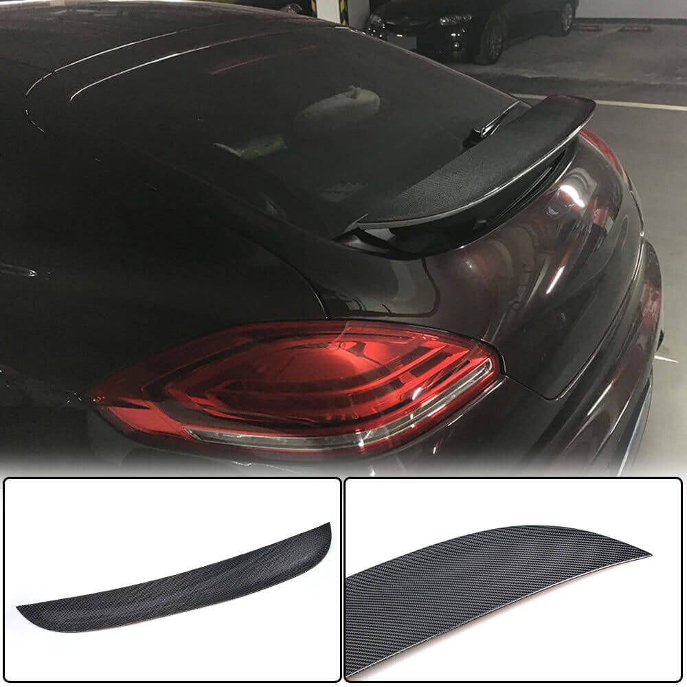 Spoiler (2013-2016, Carbon) for Porsche Panamera 2009-2016 - image 1