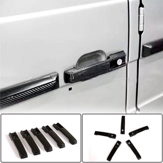 Handle covers (2004-2018, Dry Carbon) for Mercedes G class W463 1990-2018 - image 1