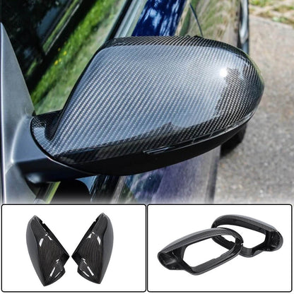 Carbon Mirror Covers (2011-2014) V2 for Audi A6 C7 2011-2017 - image 1