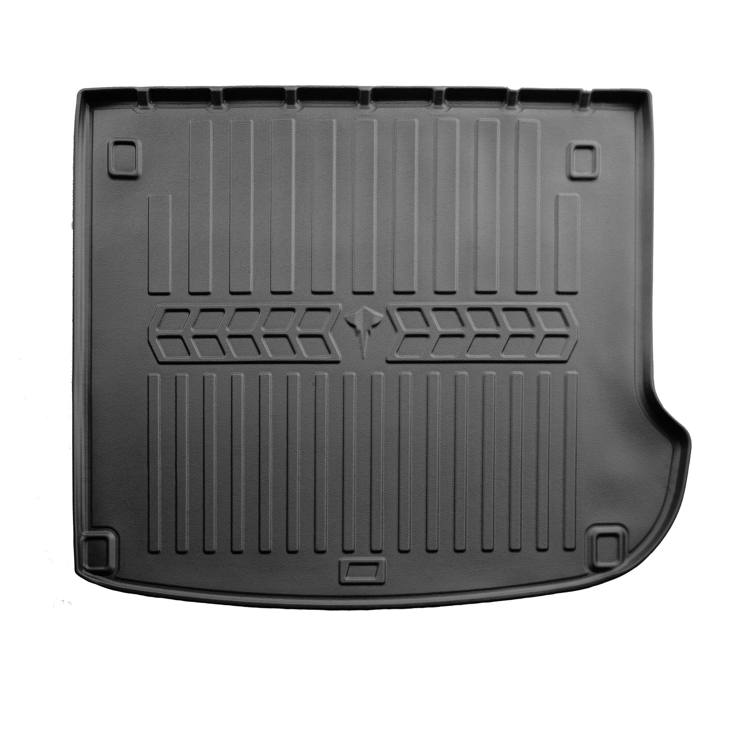 Stingray 3D trunk mat (5 seats in a 7-seater car) for Hyundai Santa Fe 2 2006-2012 - image 1
