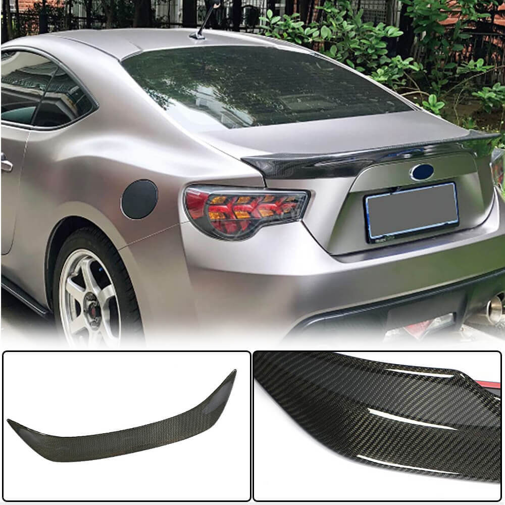 Spoiler V9 (Carbon) for Subaru BRZ 2012-2021 - image 1