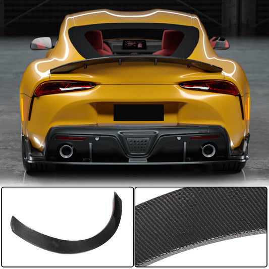 Spoiler V2 (Carbon) for Toyota Supra 2019- - image 1