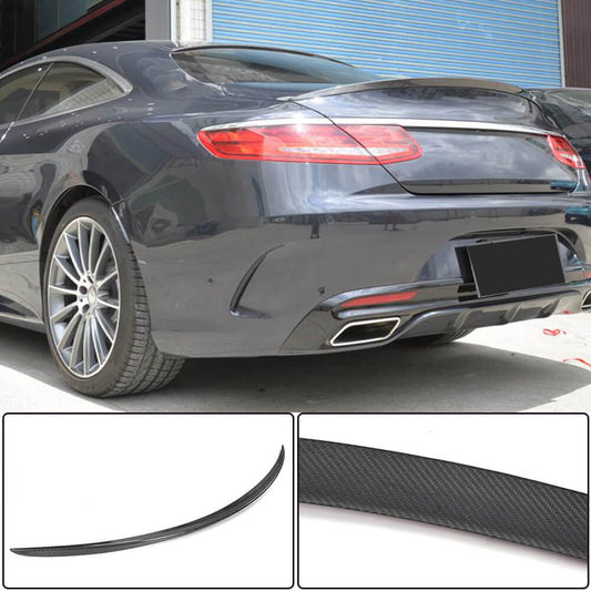 Spoiler V1 (Coupe, Carbon) for Mercedes S-class C217 Coupe 2014-2020 - image 1