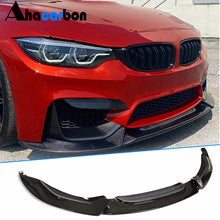 Front Bumper Lip Carbon Fiber V10 (for F82/F83) for BMW 4 series F-32 2012-2020 - image 1