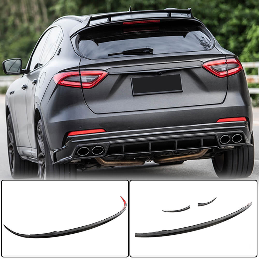 Lower Spoiler V1 (Carbon) for Maserati Levante 2016- - image 1
