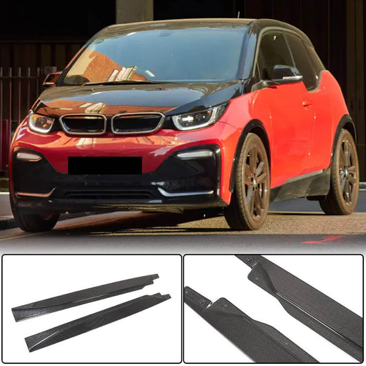 Side Skirts Carbon Fiber for BMW I3 2013-2022 - image 1