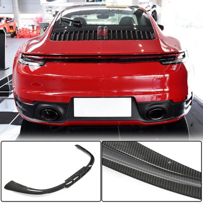 Rear Bumper Diffuser for Carrera/Targa, Carbon for Porsche 911 (992) 2018– - image 1