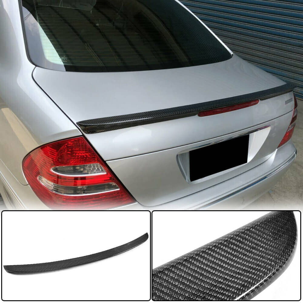 Spoiler (Carbon) for Mercedes E-class W211 2002-2009 - image 1