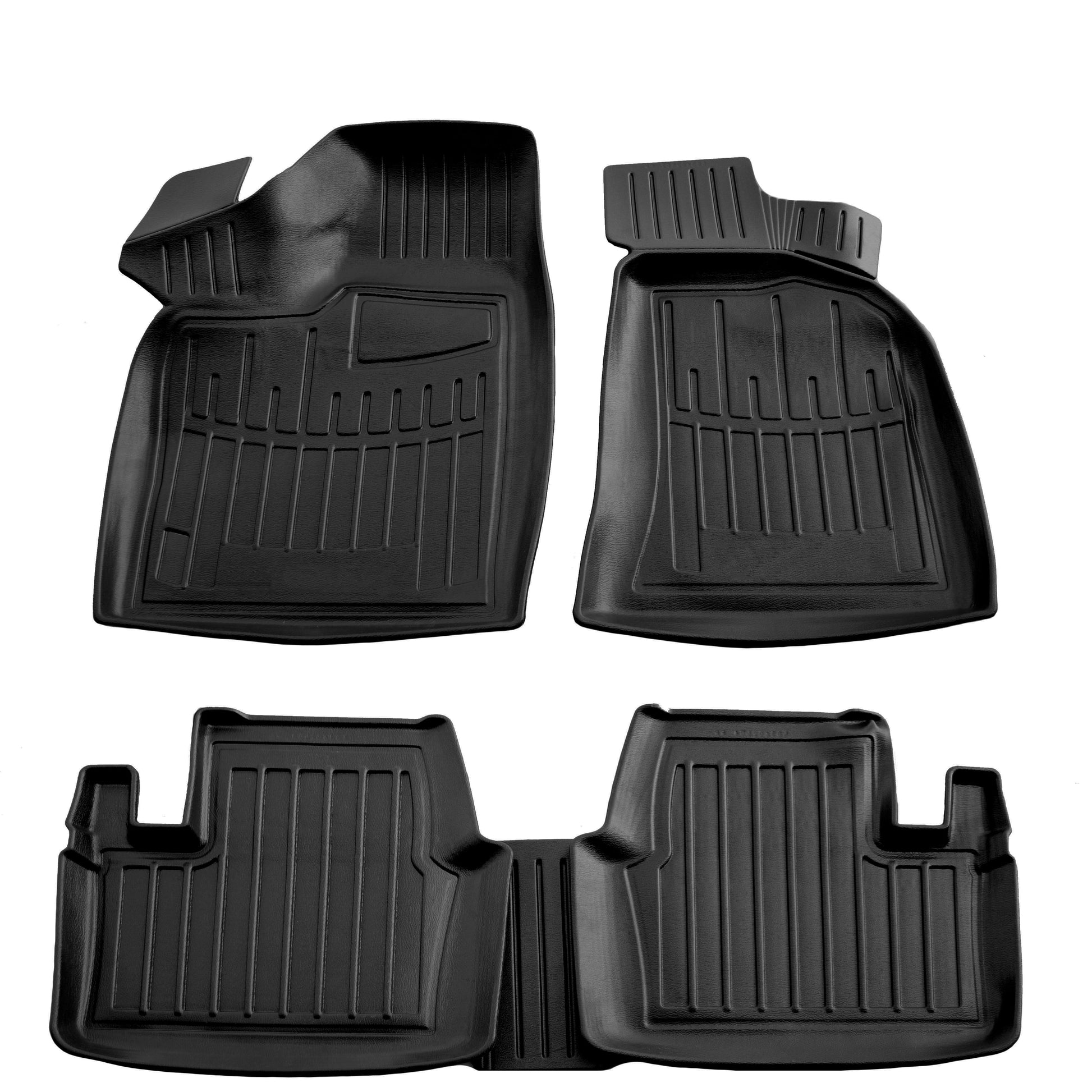 Rubber Floor Mats Stingray 3D (5 pcs) for VAZ 2110-21115 1995-2015 - image 1