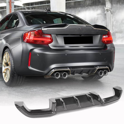 Rear Diffuser V5 for F87 M2/M2C, Carbon for BMW 2 Series F22/F23 2014-2021 - image 1