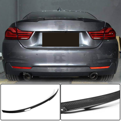 Rear Trunk Spoiler Carbon Fiber V6 (Coupe) for BMW 4 series F-32 2012-2020 - image 1