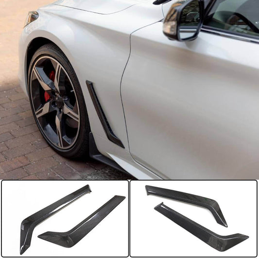 Carbon Front Fender Covers (for Q60 2016-2022) for Infiniti Q50/Q60 2013-2024 - image 1