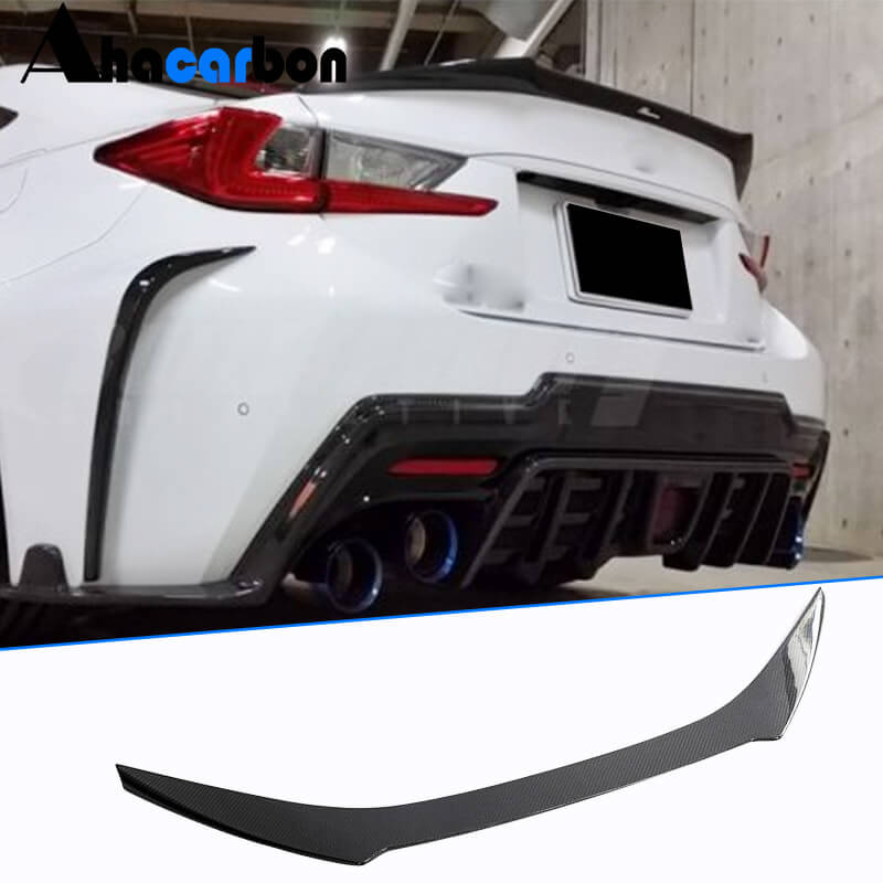 Spoiler (for RC F 2014-2018, Carbon) for Lexus RC 200t 2014- - image 1