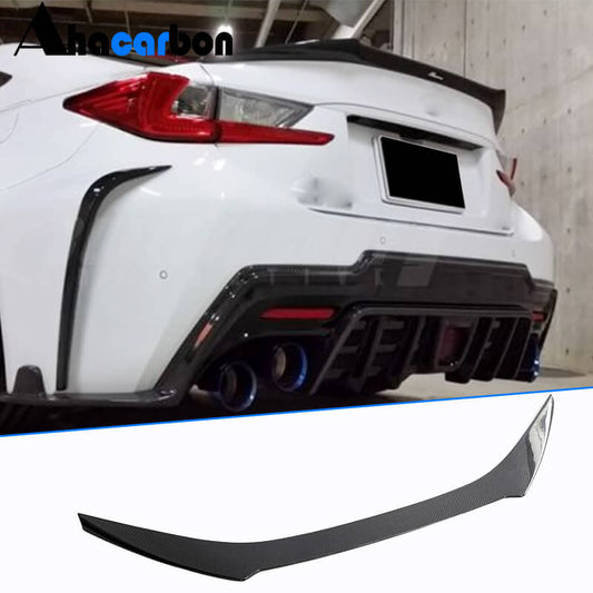 Spoiler (for RC F 2014-2018, Carbon) for Lexus RC 200t 2014- - image 1