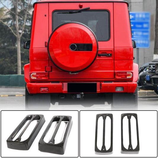 Covers for rear lights (Dry carbon) for Mercedes G class W463 1990-2018 - image 1