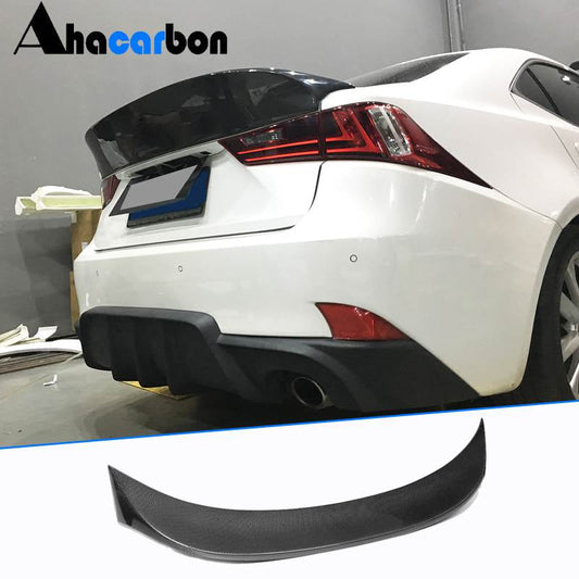 Spoiler V4 (for 2013-2020, Carbon) for Lexus IS 2013- - image 1