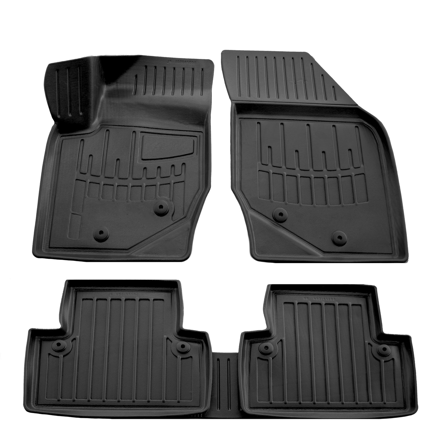 Rubber Floor Mats Stingray 3D (5 pcs) for Volvo XC90 2002-2014 - image 1