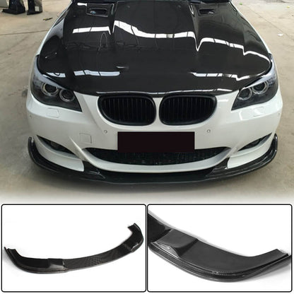 Front bumper lip (for M-Sport, Carbon) for BMW 5 Series E60/E61 2003-2010 - image 1