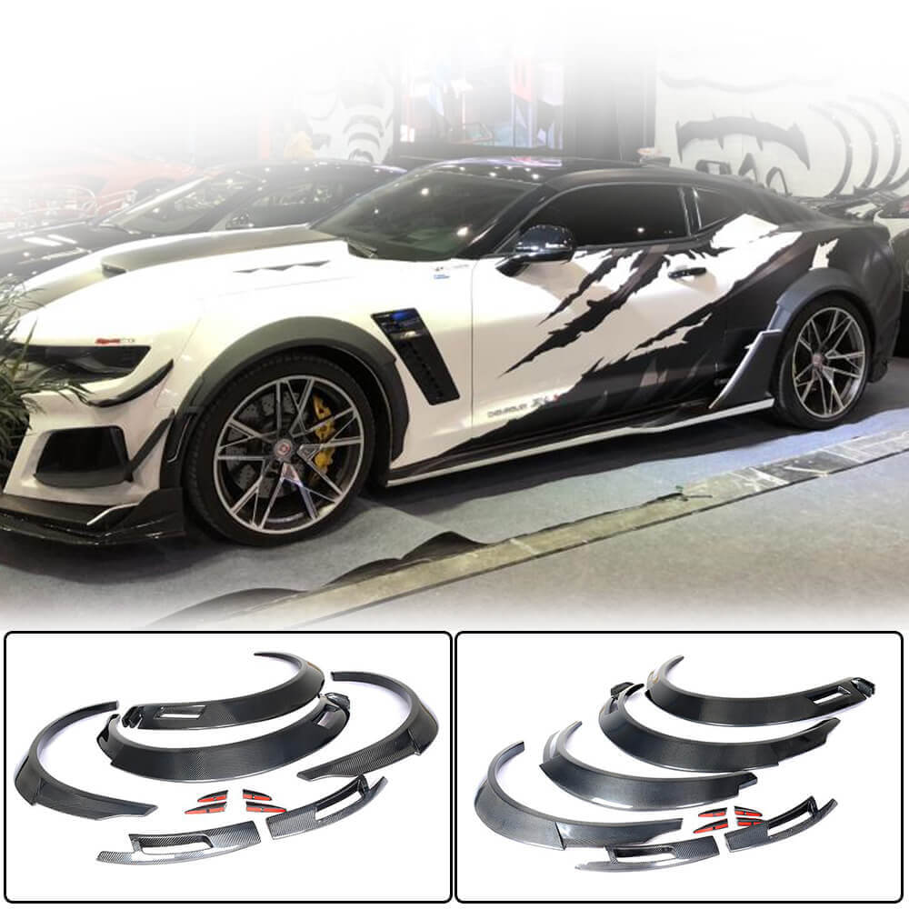 Arch pads (2016-2019, Carbon) for Chevrolet Camaro 2015 - image 1