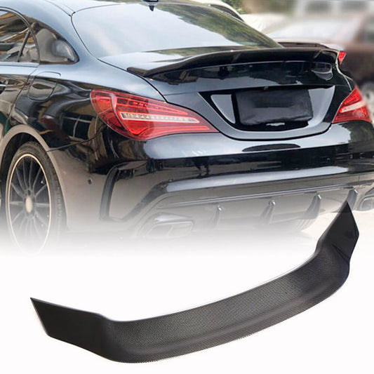 Spoiler V4 (SD, Carbon) for Mercedes CLA C117 2013-2019 - image 1