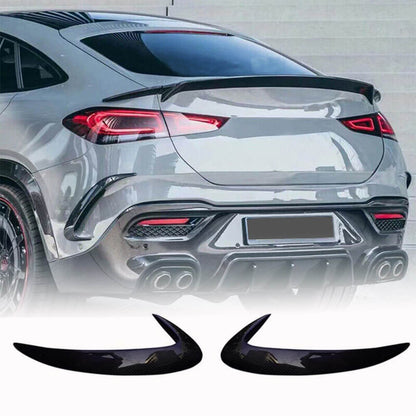 Rear Bumper Carbon Trim for GLE 350/GLE450/GLE63 2019-2023 for Mercedes GLE coupe C167 2019- - image 1