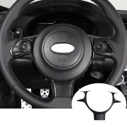 Steering Wheel Trim V2 (Carbon) for Subaru BRZ 2012-2021 - image 1