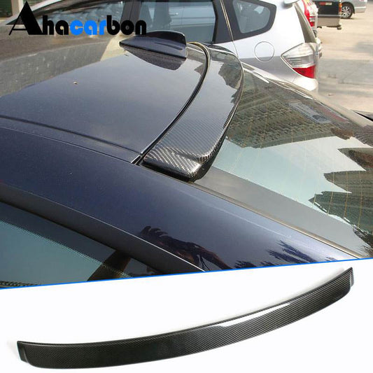 Rear Roof Spoiler Carbon Fiber V1 (E90) for BMW 3 series E-90/91/92/93 2005-2011 - image 1