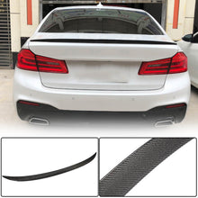 Rear Trunk Spoiler Carbon Fiber V8 (SD) for BMW 5 Series G30/31 2017-2023 - image 1