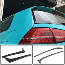 Carbon Rear Window Pillar Covers (for Base) for Volkswagen Golf 7/E-Golf 2012-2020 - image 1