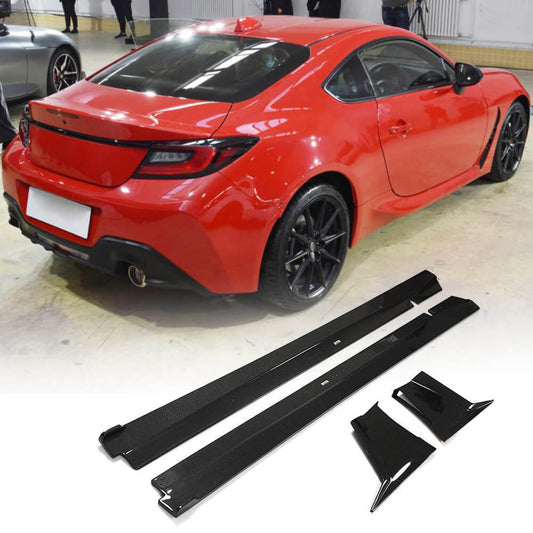 Side Skirts V2 (Carbon) for Subaru BRZ 2021- - image 1