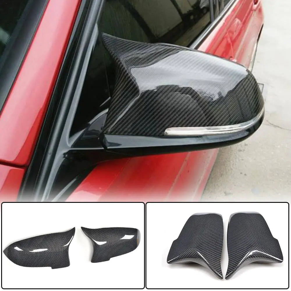 Mirror Covers V1 (Carbon) for BMW 7 Series F01/F02 2008-2015 - image 2