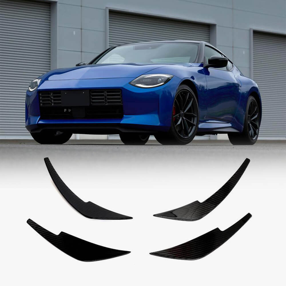 Covers on the front bumper (Carbon) for Nissan 400Z - image 1