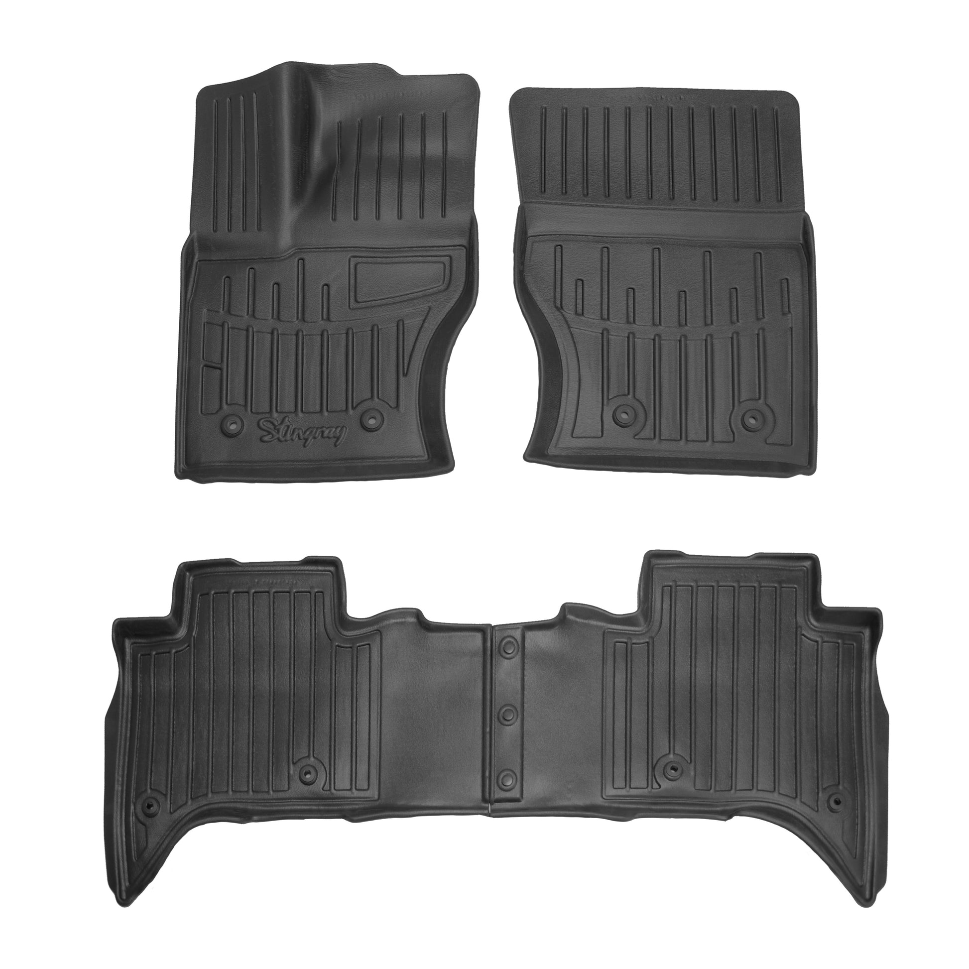 Stingray 3D Rubber Floor Mats (4 pcs) for Range Rover IV L405 2013-2021 - image 1